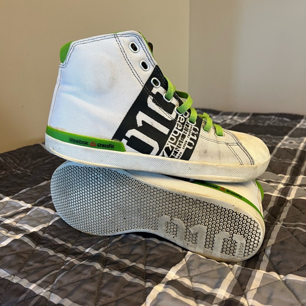 Reebok Sneakers - White with Green Accents